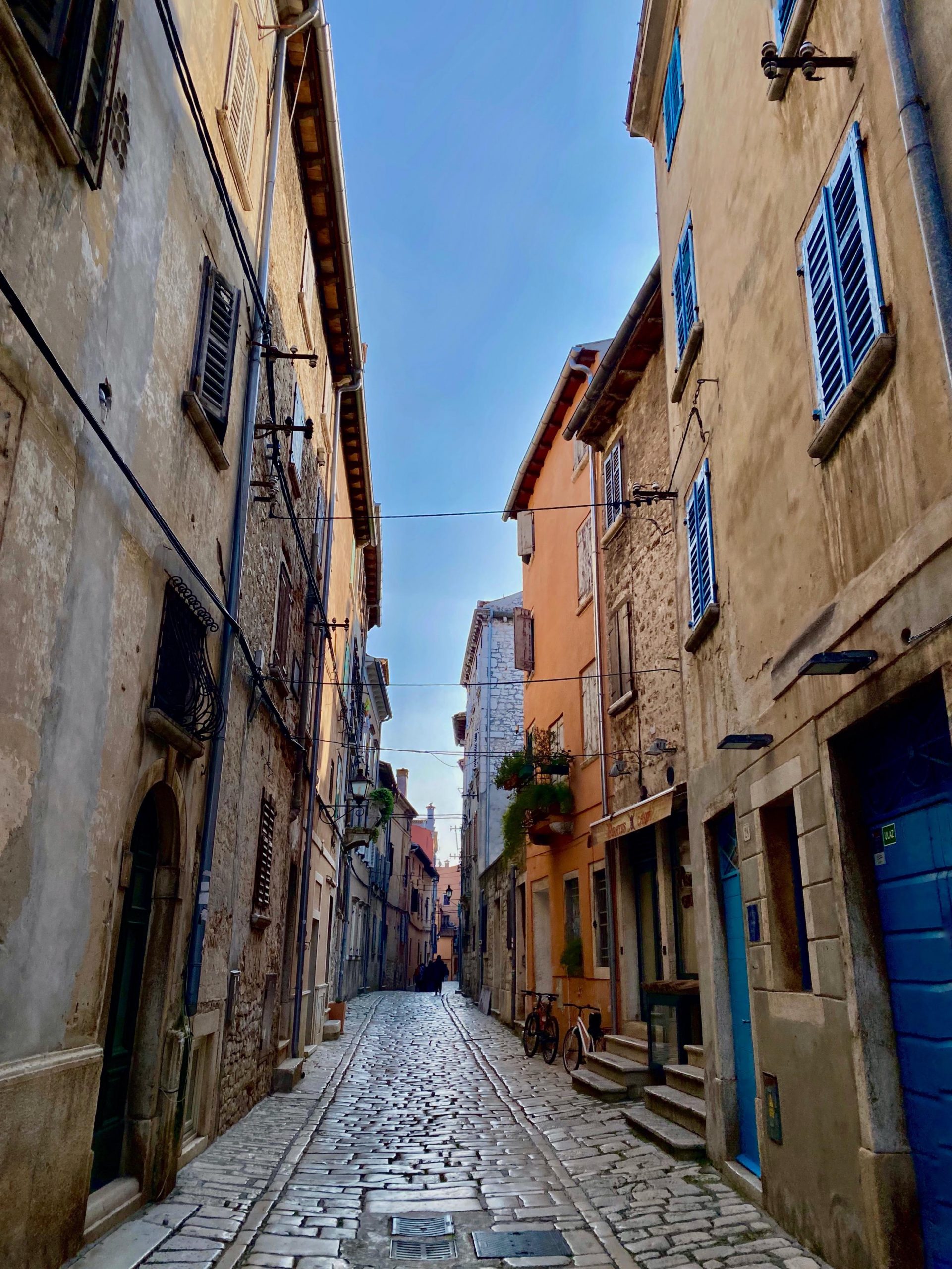 Narrow street in Rovigno